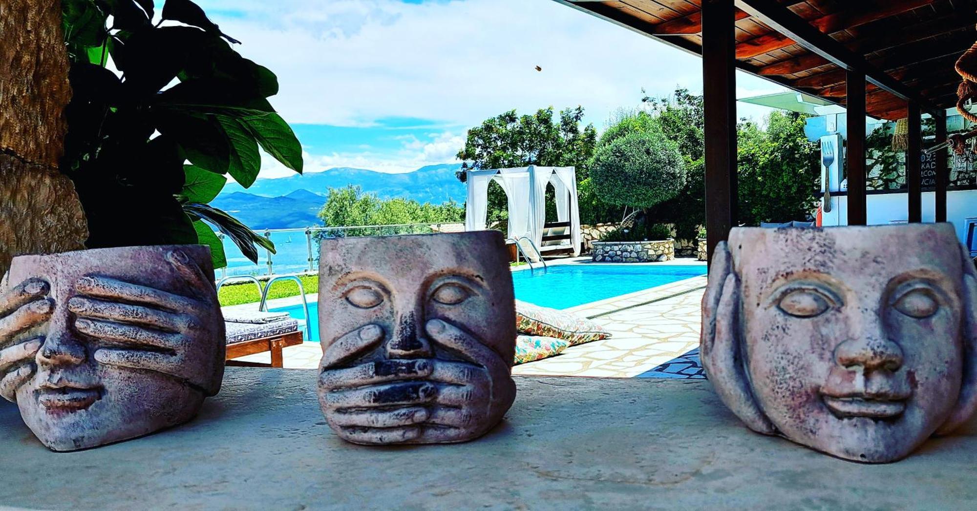 Luxury Villa Athina Nikiana Luaran gambar