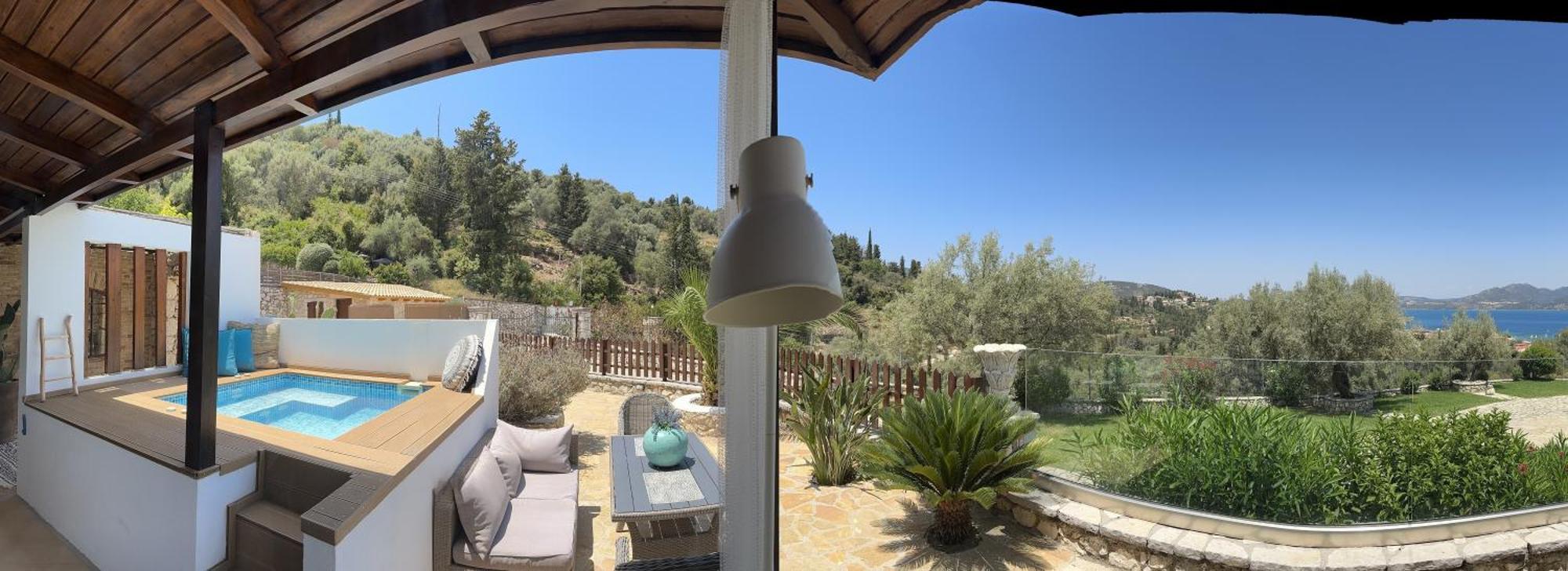 Luxury Villa Athina Nikiana Luaran gambar