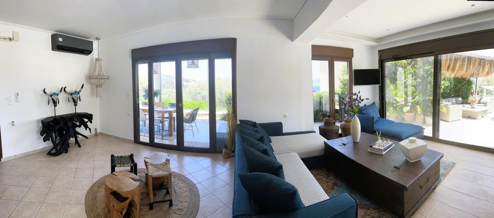 Luxury Villa Athina Nikiana Luaran gambar